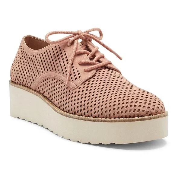 Vince Camuto Nillindie Women's Pink Platform Oxford Loafer - Picture 4 of 13